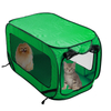 Portable Foldable Lightweight Pop Up Kennel House For Dog Cat Pet Travel Cage
