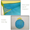 Blue Easy Set-up Beach Tent Automatic Pop Up Instant Beach Shade 
