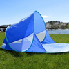 Blue Portable Easy Set-up Beach Tent Automatic Pop Up Instant Beach Shade 