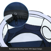 Cat Dog Pet Playpen with Tunnel Foldable Portable Easy Set Up Pop Up Style Indoor Outdoor Use