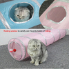 Outdoor Training and Exercise Training Blue with silver Connect Pet Play Tunnel Tube For Small Pet Dog Cats Rabbits