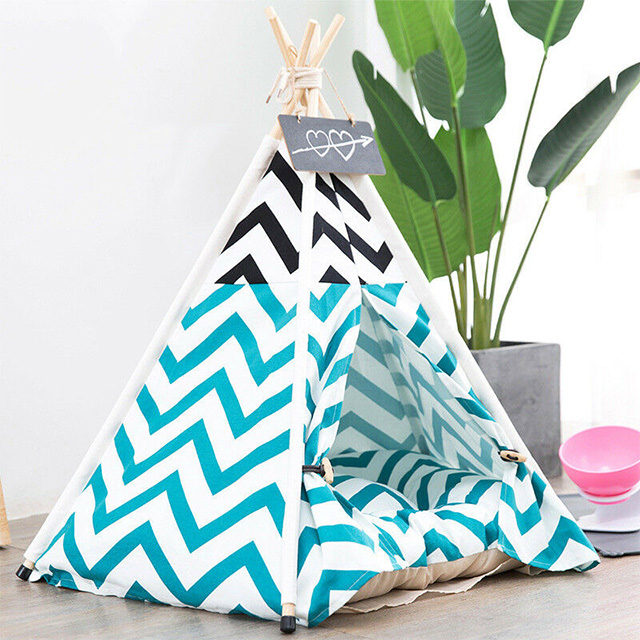 Green Chevron tipi 2