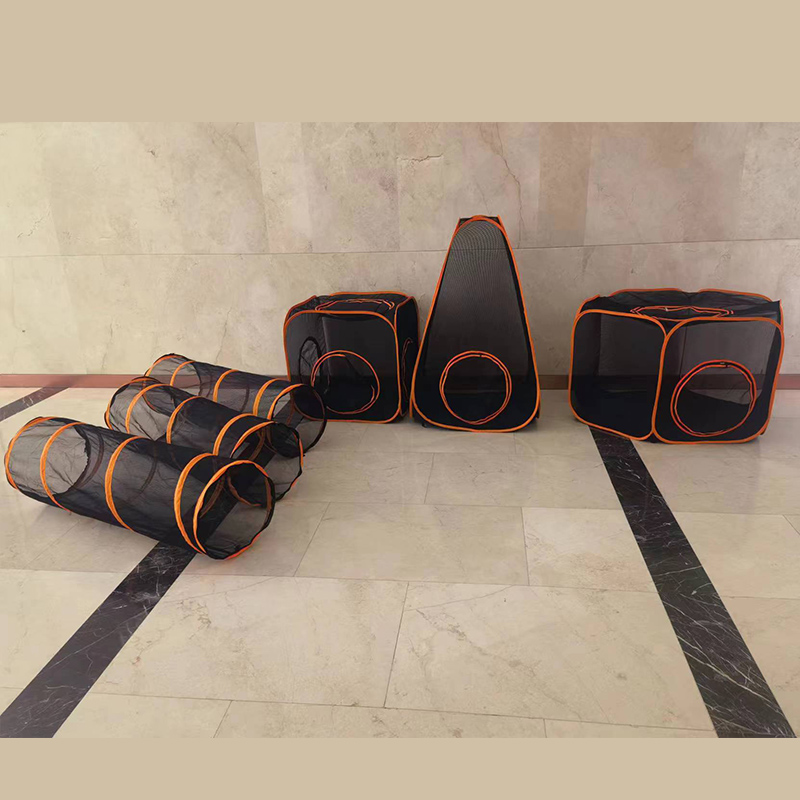 6 Pcs Outdoor Cat Enclosure Pop Up Open Pet Playpen for Small Animal Rabbit Ferrets Guinea Pig