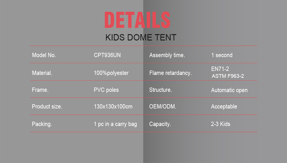 unicorn dome tent