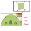 Green frog shape easy set up kids dome tent,Breathe freely automatic camping tent, kids play game tent