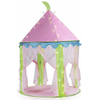 Pink Kids children Girl's Princess Castle pop up Tent playhouse with Led fairy lights
