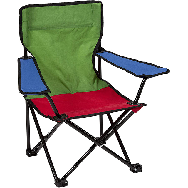 Tri-Color Wholesale Cheap Outdoor Travel Beach Portable Folding Camping Chair Use For Outdoor Indoor