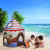 Pirate Ship Theme Easy Folding Pop Up Kids Castle Play Tent Use For Indoor and Outdoor