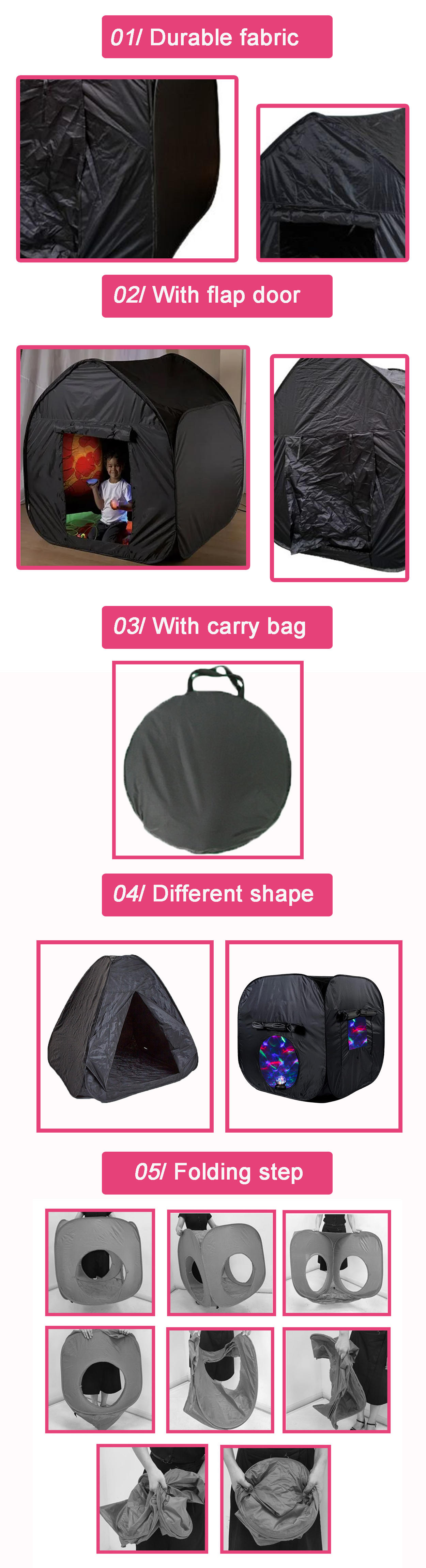 kids sensory tent