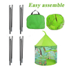 Jungle Kids Castle Tent With Portable Carry Bag Use Home Yard Easy Assemble