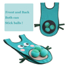 OEM Design Vest Dodgeball Game for Kids Throw Target Toss and Catch Ball Pulling Tails Sticky Vests Sponge Balls Sticky Ribbons Catch Pads