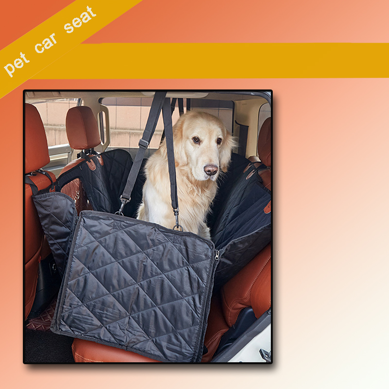 Wholesale Dog Seat Cover Waterproof Oxford Fabric Pet Hammock For Car