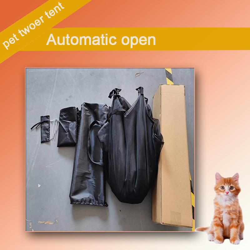 Wholesale Factory Price Automatic Catio Outdoor Cat Enclosure With Carry Bag Portable Cat Tent