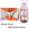 Outdoor Cat Enclosures Cage Tent Pet Play House 3 Levels of Jumping Tower Hexagon Tent With 1 Tunne