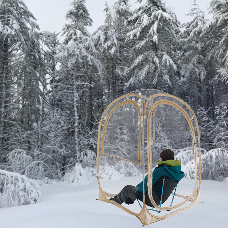 4 Panel Screen HouseTent Bubble Tent Outdoor Instant Pop Up Shelter