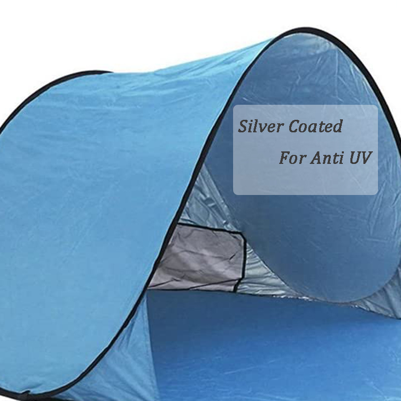 Portable Easy Set-up Beach Tent Automatic Pop Up Instant Beach Shade 