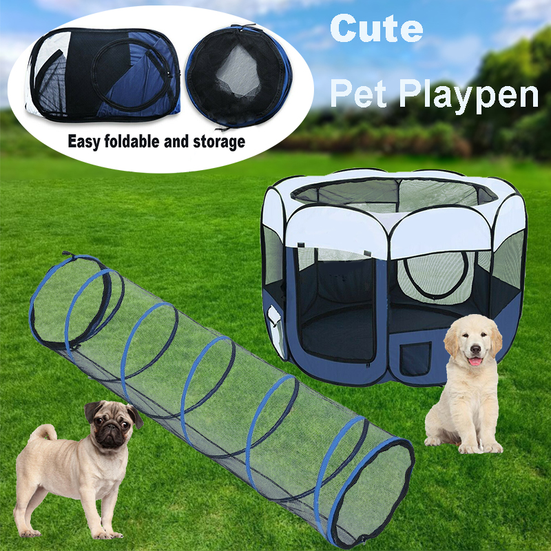 PET playpen tunnel
