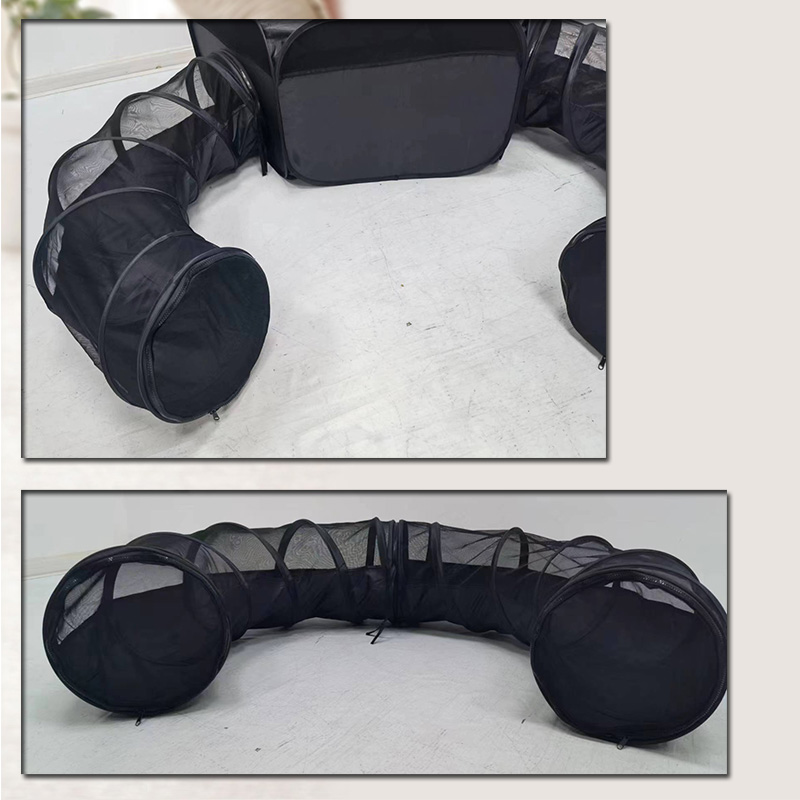 Wholesale Pet Playpen with Toy Tunnel Rabbit Cage Breathable Tent Yard Fence Cat Outdoor Enclosure 