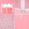 Polyester Pink Princess Girls Play Tent ,Portable Large Playhouse for Children Indoor and Outdoor Games