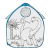 Dinos Pop Up Kids Play Tent For Boys Girls, DIY Print With Imagine, Gamehouse Use for Indoor Outdoor