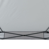 Gray 12' x 12' Instant Straight Leg Canopy ,Outdoor Tent Gazebo Pop Up Portable sun Shelter Tent with Carry Bag