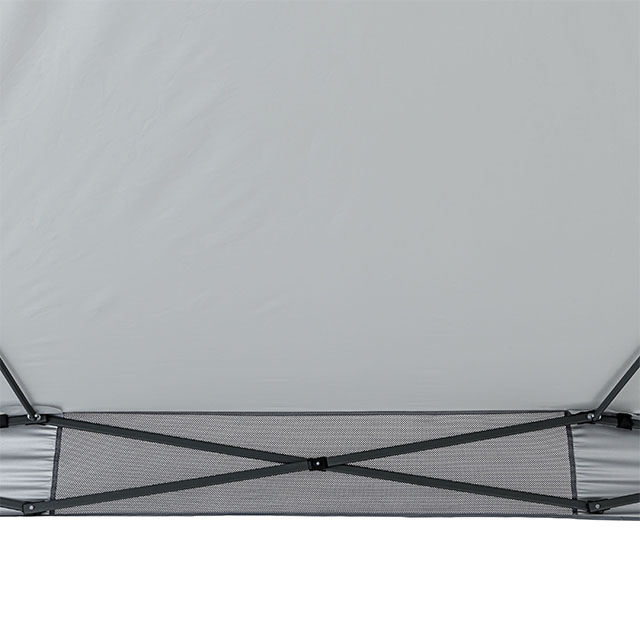 Gray 12' x 12' Instant Straight Leg Canopy ,Outdoor Tent Gazebo Pop Up Portable sun Shelter Tent with Carry Bag