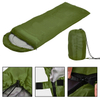 Green 4 Season Sleeping Bag Waterproof Outdoor Camping Hiking Single Zip Bag