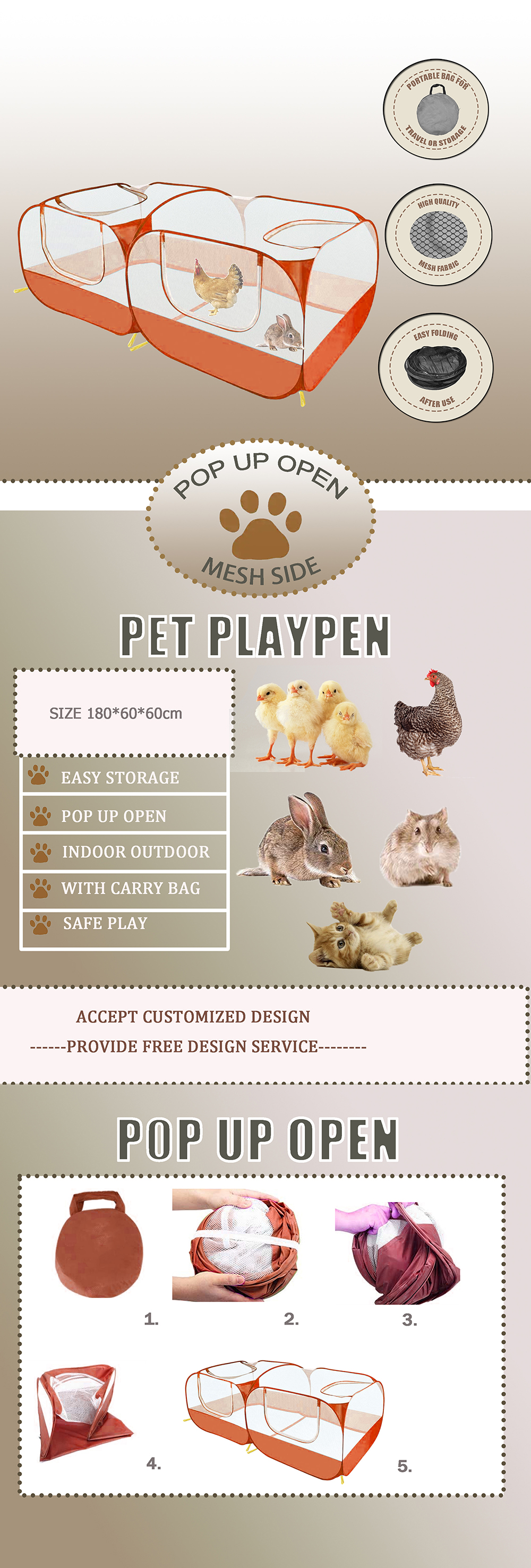 small animal playpen