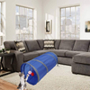 Top selling Use For Cats Kittens Rabbits Puppies Crinkle CollapsibleBlue Short Pet Tunnel for Indoor Outdoor