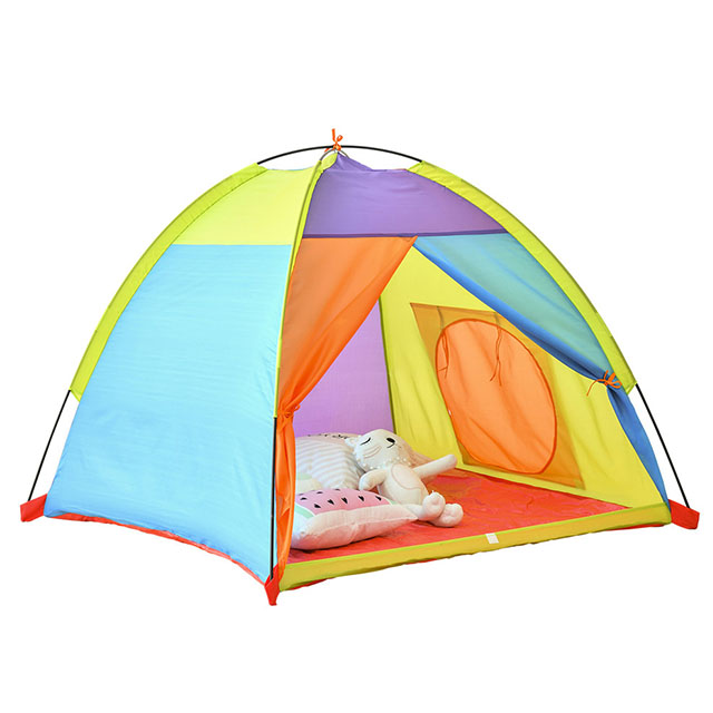 Multicolor Easy Setup Pop Up Kids Dome Play Tent for Indoor Outdoor,Playhouse for Girls Boys Toddler With Fun