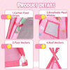 Pink unicorn large kids teepee tent for toddler dog baby boy adult ,durable foldable kids game playhouse for indoor outdoor