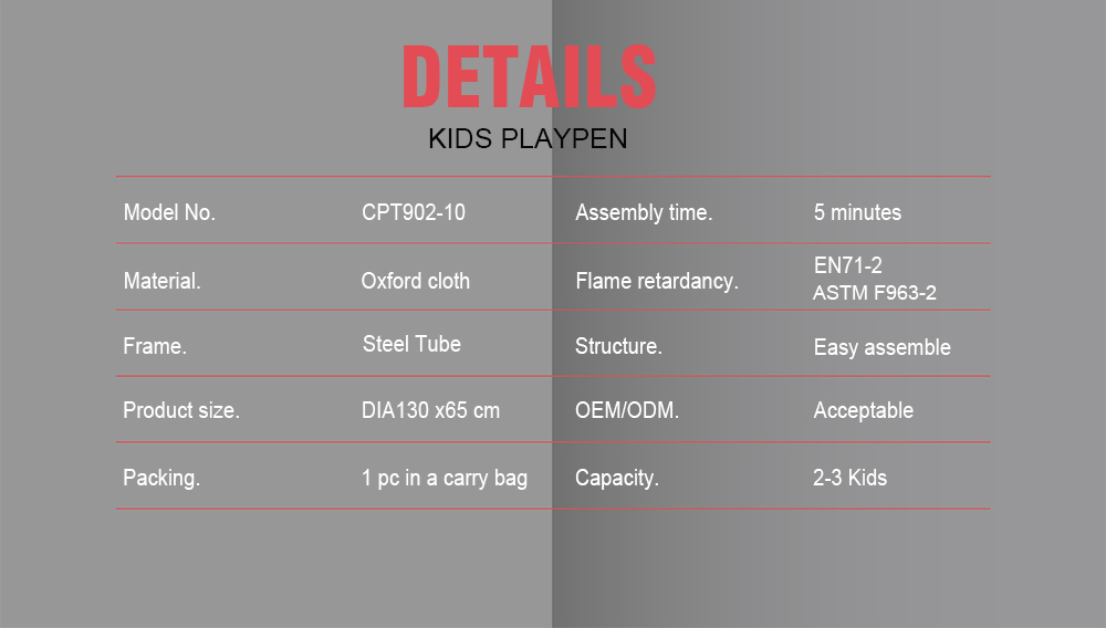 kids baby playpen