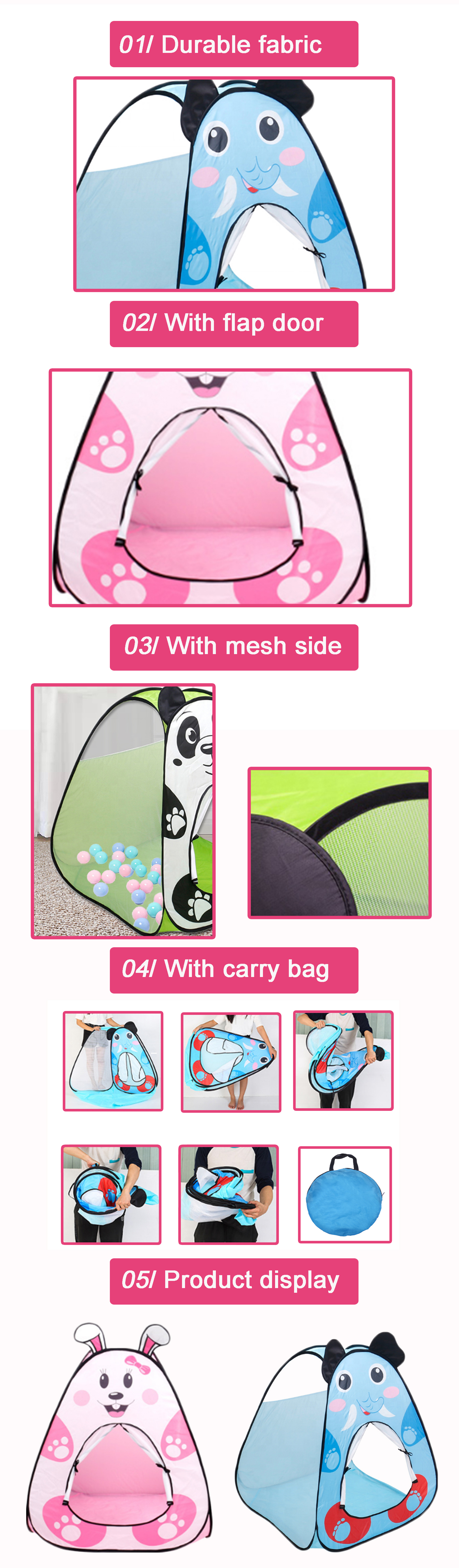 OEM pop up play tent