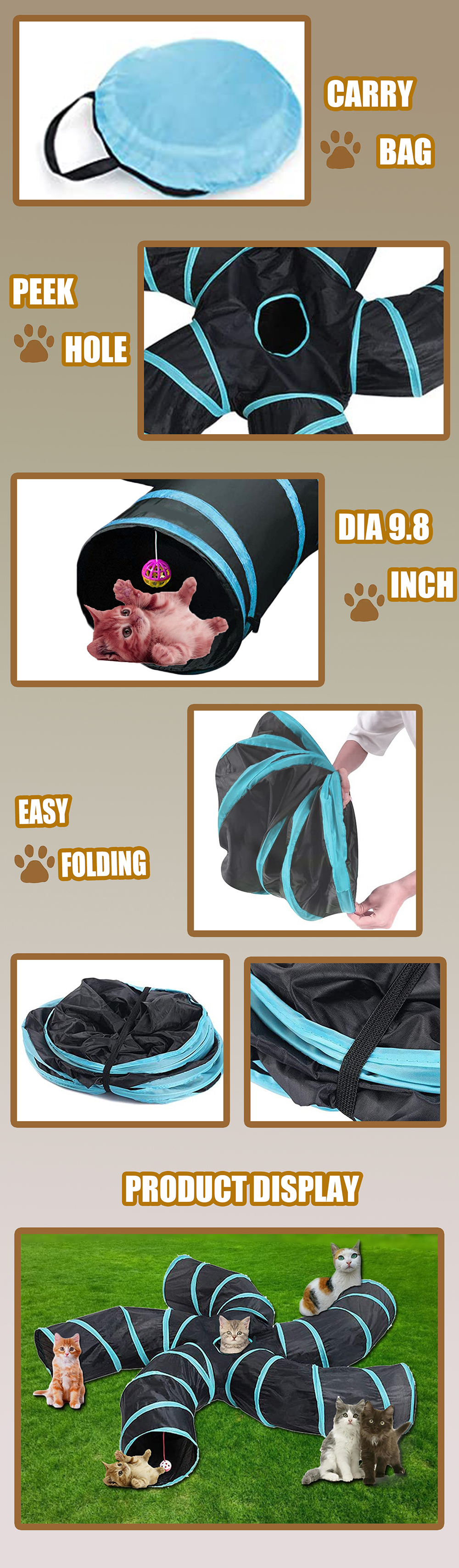 5 ways cat tunnel
