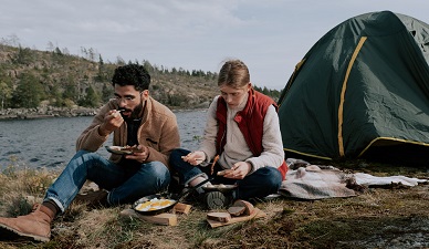 Why do people love camping in Japan?