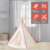 Cute Kids Painting Teepee Tent For Girls Boys Use Indoor Outdoor