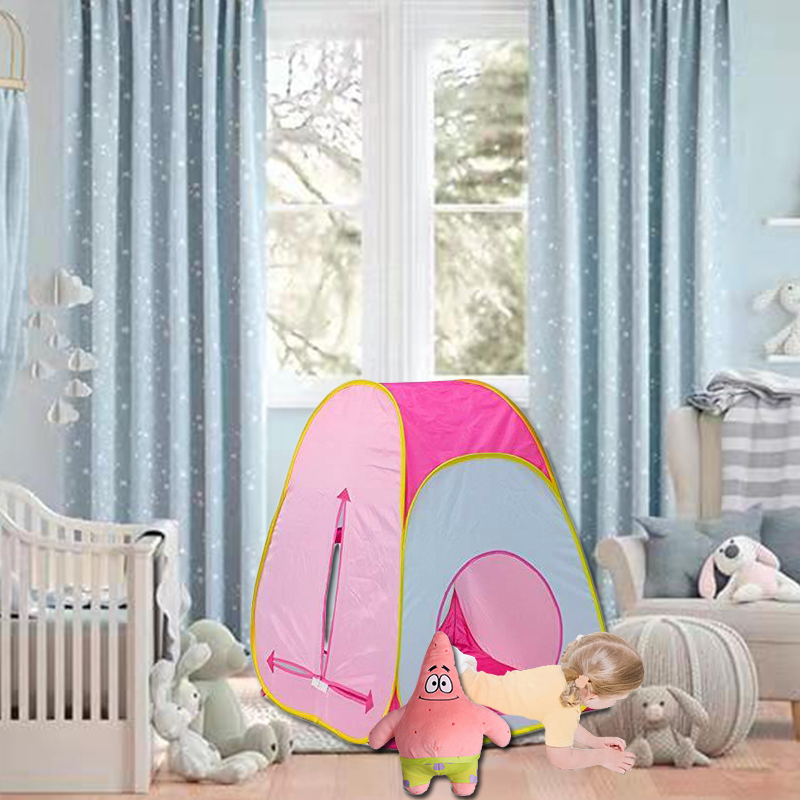 Colorful Kids Children Pop Up House Play Tent For Indoor-Outdoor Play Fun Pit Ball Game