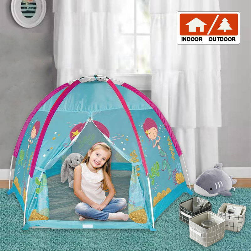 New Design Mermaid Kids Dome Tent Use For Indoor Outdoor