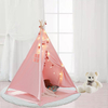 Sweet Pink Kids Indian Teepee Tent Easy Set Up Use For Girls Boys Toddlers