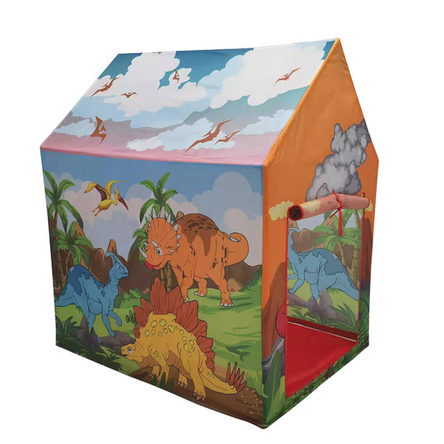 New Design Dinosaur Kids House Play Tent Cute Dino Tent For Indoor Outdoor