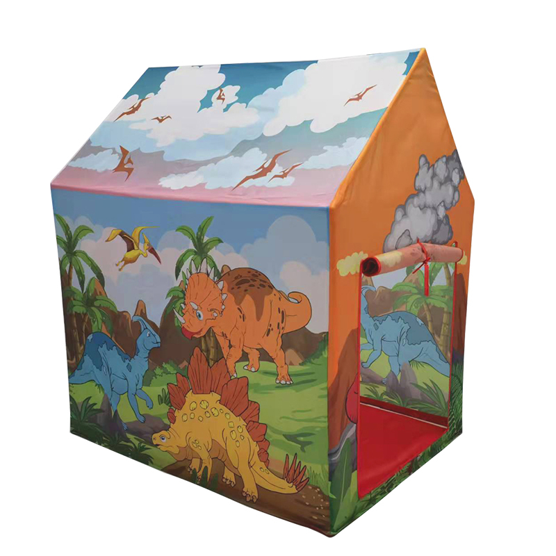 New Design Dinosaur Kids House Play Tent Cute Dino Tent For Indoor Outdoor