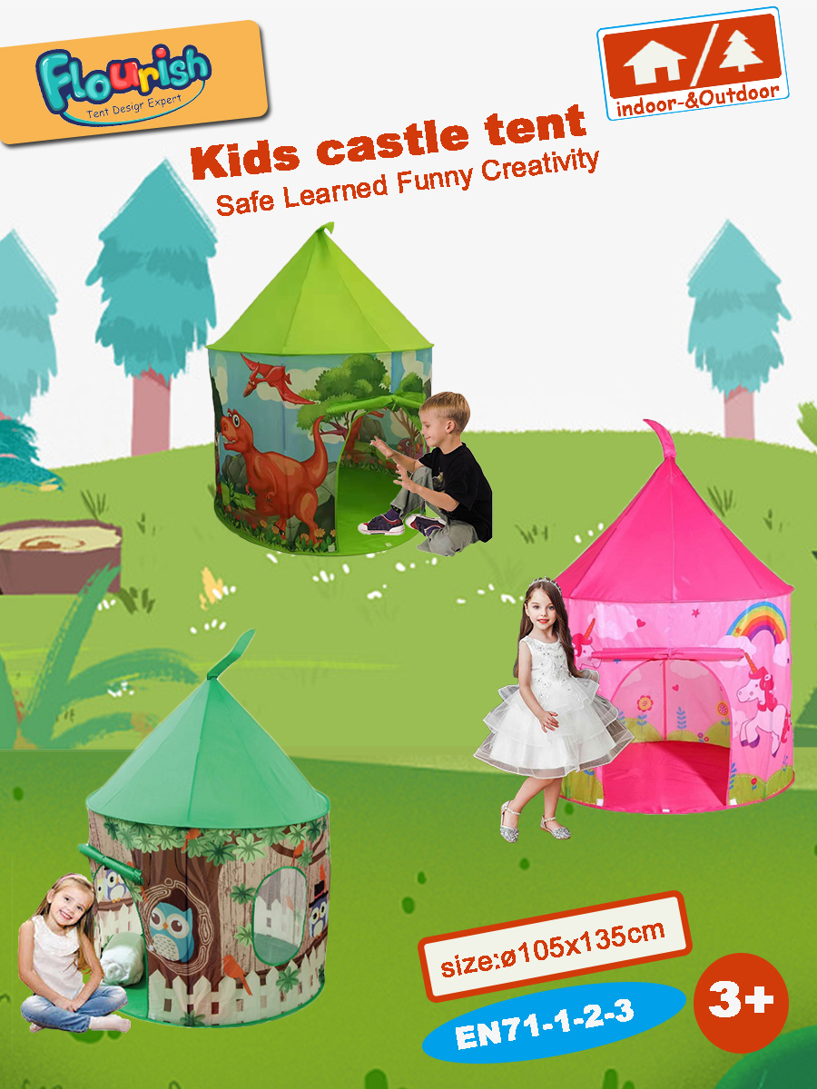 kids castle tent 