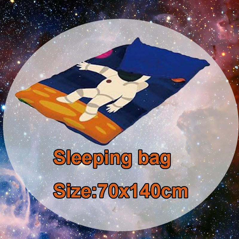Spaceman Design Kids Camping Series Include Camping Tent Sleep Bag Kids Chair