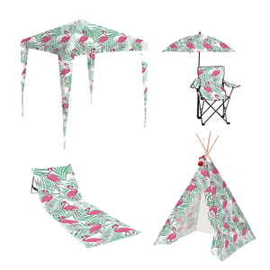 Cute Crane Summer Kids Leisure Series Include Canopy Kids Chair Teepee Tent