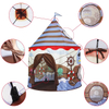 Pirate Ship Theme Easy Folding Pop Up Kids Castle Play Tent Use For Indoor and Outdoor