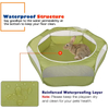 Waterproof Breathable Pet Playpen, Pet Cage Tent with Zipper Cover, Portable Outdoor Exercise Yard Fence for animal