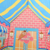 Pink new design protable foldable icecream kids play house tent use for Indoor outdoor