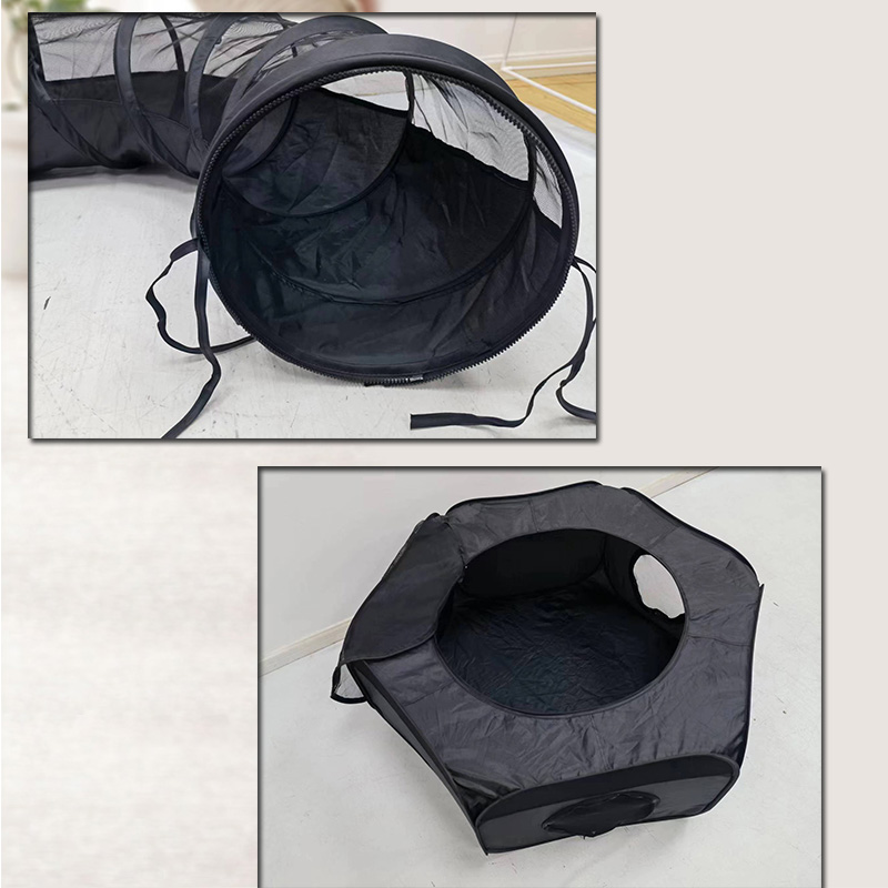 Wholesale Pet Playpen with Toy Tunnel Rabbit Cage Breathable Tent Yard Fence Cat Outdoor Enclosure 