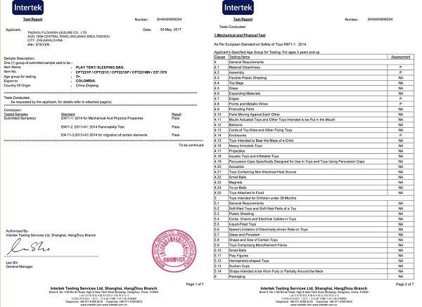 Flourish certification