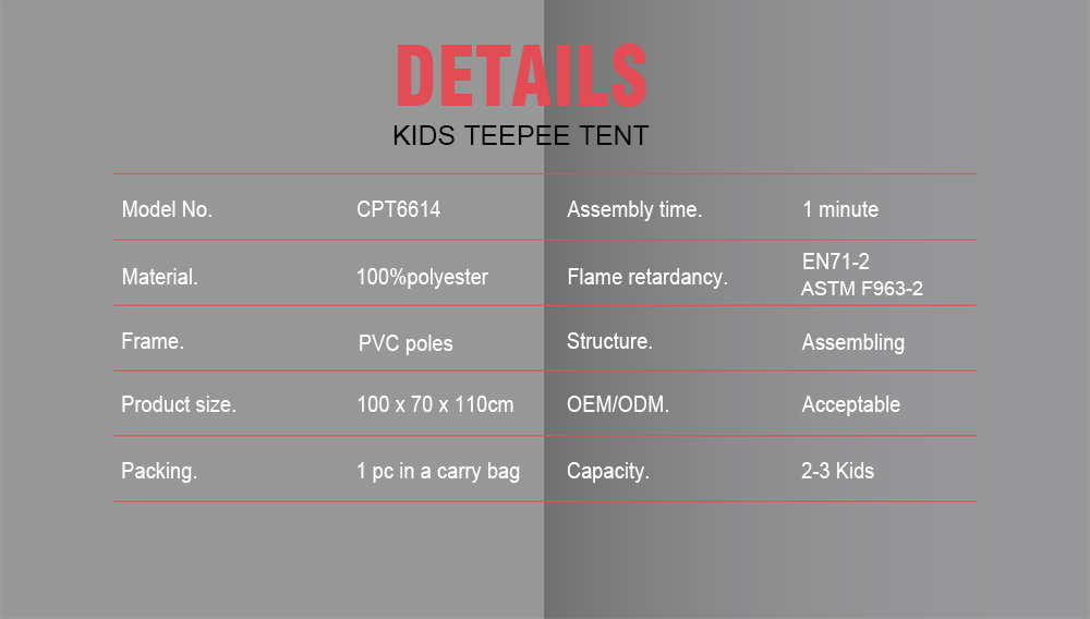 house tent manufacture